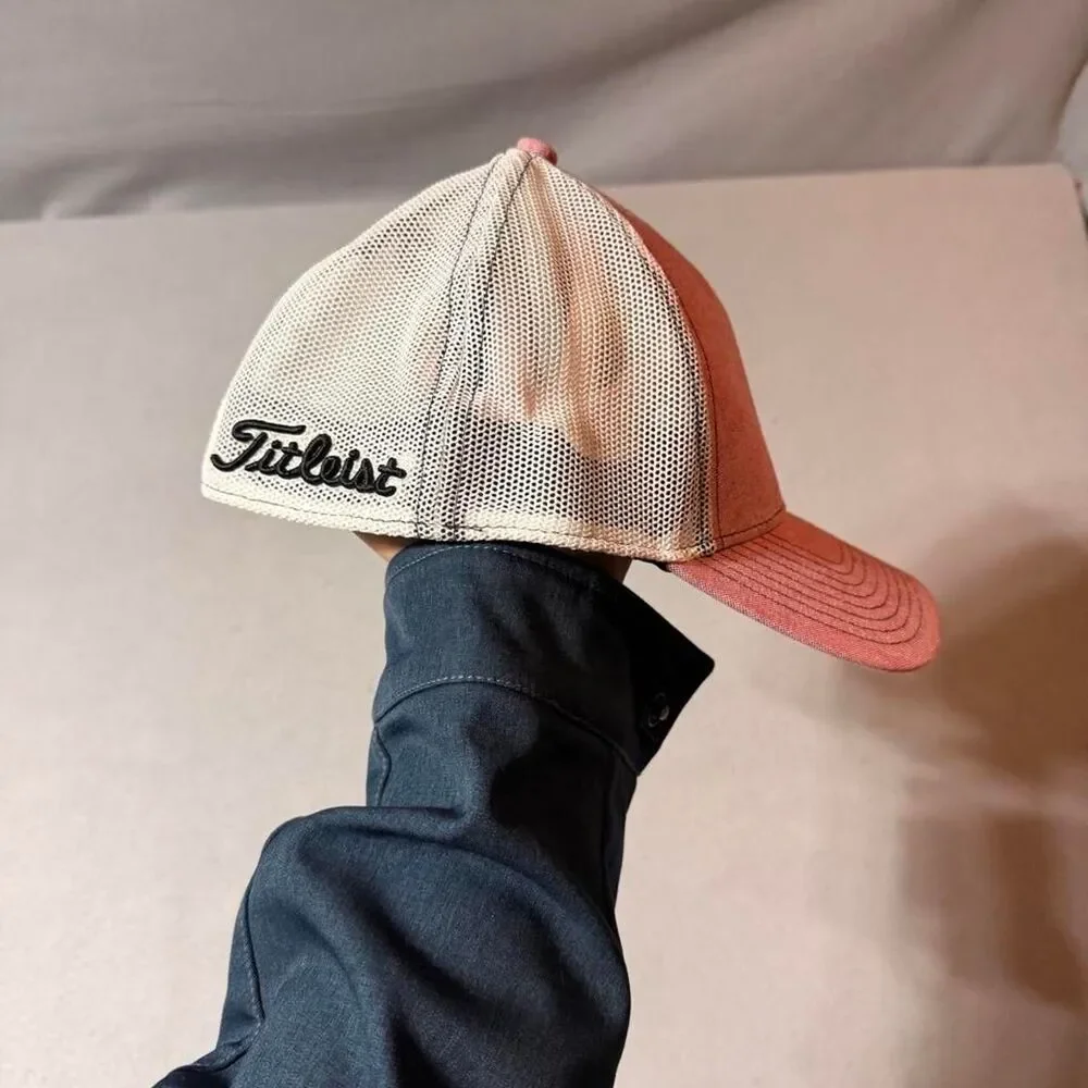 Titleist Women's Pink and Red Hat
